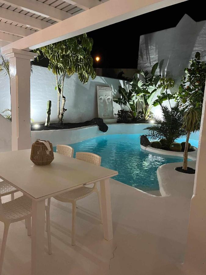 Villa Guajara Lujo Piscina Climatizada Jacuzzi AC WIFI Bahiazul Villa 714 Corralejo Esterno foto