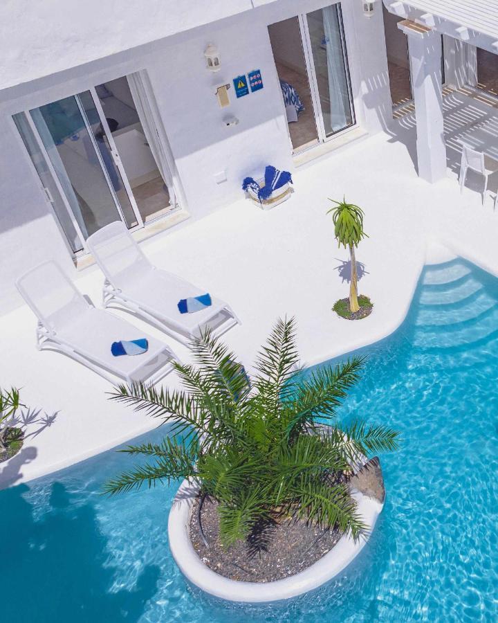 Villa Guajara Lujo Piscina Climatizada Jacuzzi AC WIFI Bahiazul Villa 714 Corralejo Esterno foto