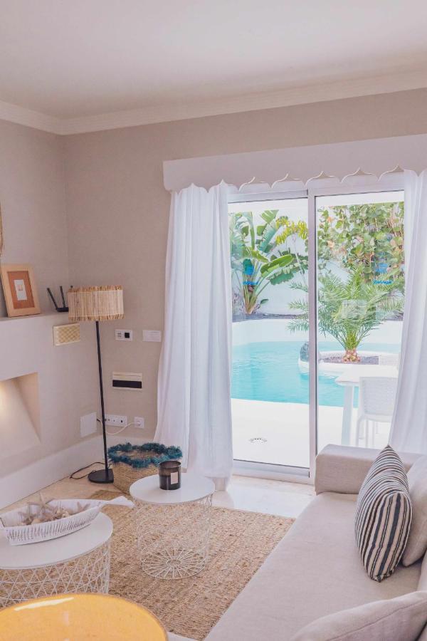 Villa Guajara Lujo Piscina Climatizada Jacuzzi AC WIFI Bahiazul Villa 714 Corralejo Esterno foto