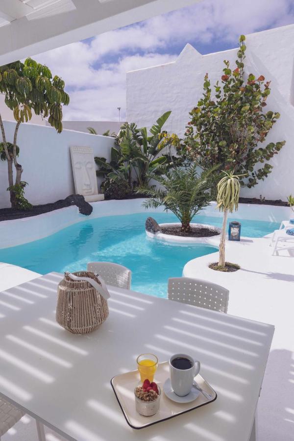 Villa Guajara Lujo Piscina Climatizada Jacuzzi AC WIFI Bahiazul Villa 714 Corralejo Esterno foto